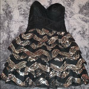 Sequin Formal Homecoming Dress